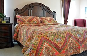 Tache 3 Piece Hanging Gardens Bedspread Set,California King