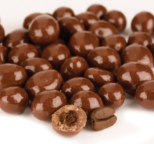 Chocolate Covered Coffee Espresso Beans (Regular Chocolate, 2 Lb)