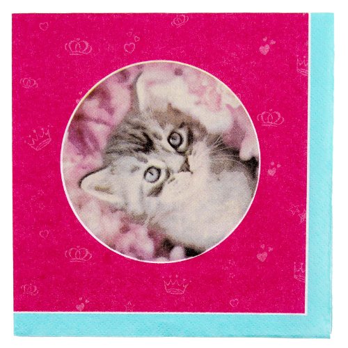 rachaelhale Glamour Cats Napkins Party Supplies