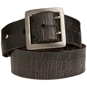 Leather Island Men's Policeman's Vintage Belt