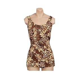 It Figures! Tummy Thinner Collection Misty Sheath Style Swimsuit RETAIL VALUE $116
