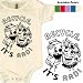 Recycle. It's Rad! organic cotton one piece. Made in USA, 3-6 month, natural ( undyed )