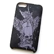 Apple iPod Touch 2nd & 3rd Generation Rubberized Hard Case BACK-Style Cover (Back Plate only) "Glory or Death"