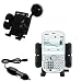 PalmOne Palm Treo 500 Flexible Auto Windshield Holder with Car Charger - Uses Gomadic TipExchange