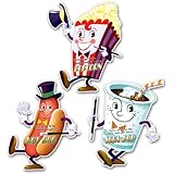 Movie Night Cutouts  3pc.  (3/Pkg)