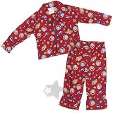 Dinosaur and Taxi Cab Coat Style Pajamas for Toddler Boys