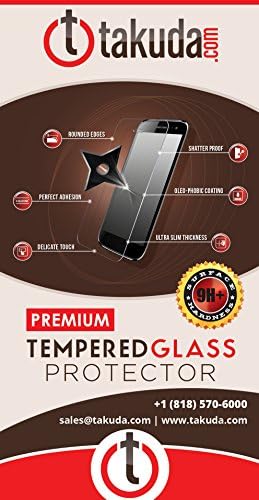 Takuda Perfect Premium Tempered Glass Screen Protector for Iphone 4 4S, Ultra Thin 0.3mm 9H Hardness with Oleophobic Coating