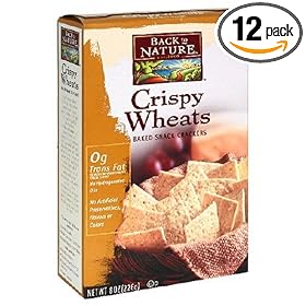 Back to Nature Crispy Wheats, 8-Ounce Boxes (Pack of 12)