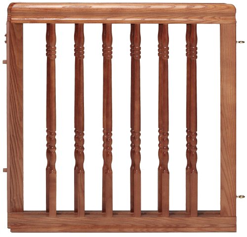 Evenflo Home Decor Wood Gate - Dark Auburn