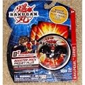 Bakugan Battle Brawlers: Bakupearl Series > Darkus (Black) Ravenoid Booster Pack