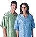 Medline Cascade Print Deluxe Cut Gown, One Size Fit All, Green Cascade Iv