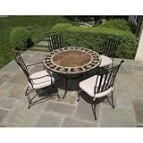 San Marco Round Dining Table Set