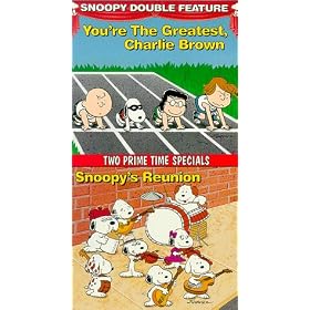 Snoopy Double Feature Vol. 1 (You're the Greatest, Charlie Brown/Snoopy's Reunion) [VHS]