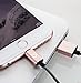 Volts USB-A to Lightning Cable Cord, MFi Certified Charger Compatible with iPhone, iPad, Rigorously Tested for Long Lifespan (Rose Gold 10 Feet)