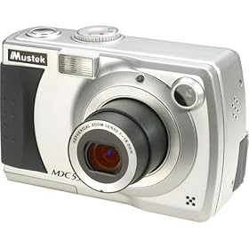 Mustek MDC-5500Z 3.1MP Multi-function Camera with Voice Recorder & 3x Optical Zoom by Mustek