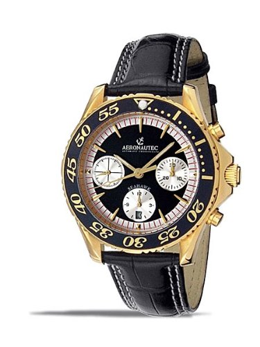 Aeronautec Seahawk ANT-0601-GS Chronograph für Ihn Automatik Chronograph