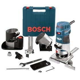 Bosch PR20EVSNK Colt Installers Kit 5.7 Amp 1 Horsepower Fixed Base Variable Speed Router... by Bosch