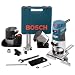 Bosch PR20EVSNK Colt Installers Kit 5.7 Amp 1-Horsepower Fixed Base Variable Speed Router with 4 Assorted Bases and Edge Guide