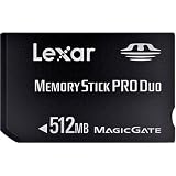 Memory Stick Pro Duo 512MG 40X Speed for Gaming (Retail Package)