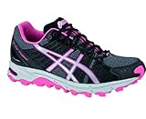 ASICS Damen Gel-Fuji Trabuco Neutral G-TX Trail Laufschuhe, Grau/Silber/Rosa, 35.5