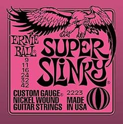 Ernie Ball Super Slinky String Set (9 - 42)