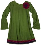 Love U Lots Girls 7-16 Basil Sweater Dress With Ruffle And Flower, Basil, 12-14 Love U Lots Girls 7-16 Basil Sweater Dress With Ruffle And Flower, Basil, 12-14