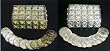 Wedding Ceremonial Arras, or 13 Coins, with Treasure Box, Gold or Silver Plated : Imported and Hand-Made