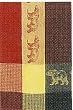 Waffle Weave 100% Cotton Rust Bear Dishtowel 18" X 28" Set / 6