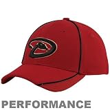 New Era Arizona Diamondbacks Sedona Red 2010 Official Batting Practice Flex Fit Performance Hat