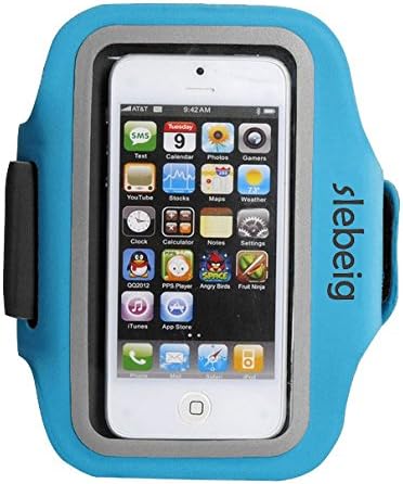 SPORT ARMBAND for iPhone 5/5s/5c/4/4s, - CAN FIT NEW iPhone 6 - 100% RISK FREE MONEY BACK GUARANTEE &amp; 12 MONTH WARRANTY
