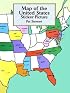 Map of the United States Sticker Picture (Sticker Picture Books)