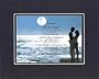 Personalized Touching and Heartfelt Poem for Loving Partners - My Best Friend . . .Poem on 11 x 14 inches Double Beveled Matting (Black on Black)