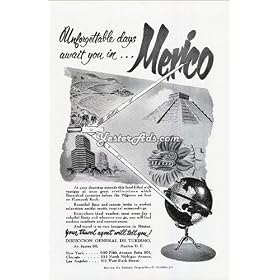 1951 Vintage Ad Country of Mexico - Vacation Package
