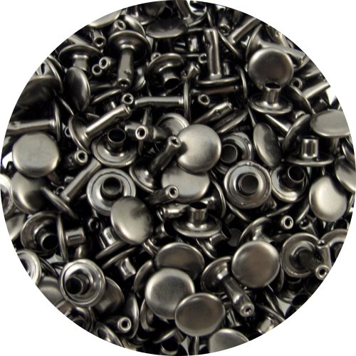 Springfield-Leather-Companys-Gunmetal-Medium-Double-Cap-Rivets-100pk