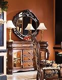 Oppulente Sienna Spice Sideboard w/ Mirror - Aico Furniture