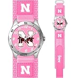 Nebraska Cornhuskers ( University Of ) NCAA Girls Pink Future Star Sports Watch