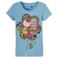 Girls' Short-Sleeve Woodstock Tee - Blue