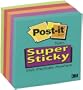 Post-it Super Sticky Notes, 3 x 3 Inches, Assorted Poptimistic Colors, 5 Count