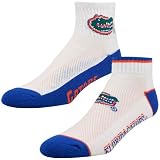 Florida Gators White-Royal Blue Two-Pack Socks