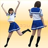 【激安 コスプレ】らき☆すた陵桜学園制服セーラー服(夏) Sサイズ z24