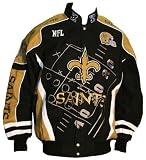 MTC Marketing New Orleans Saints 2009 Scoreboard Cotton Twill Jacket (2X-Large)