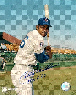Autographed/Hand Signed Billy Williams - Chicago Cubs - 8x10 Photo
