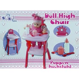 Doll High Chair and Accessories [Toy]