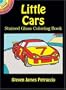 Little Cars Stained Glass Coloring Book (Dover Little Activity Books)