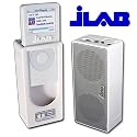 JLab Audio Miniblaster Portable Speaker for iPod nano 1G (White)
