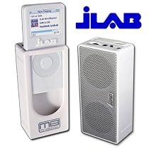 JLab Audio Miniblaster Portable Speaker for iPod nano 1G (White)