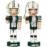 New York Jets Mini Nutcracker Ornament Set