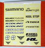 REDLINE Flight Series Sponsor Decal Sheet