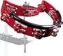 Rhythm Tech DST 10 Drum Set Tambourine-Black-Nickel Jingles