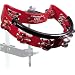 Rhythm Tech DST 30 Drum Set Tambourine-Red-Nickel Jingles